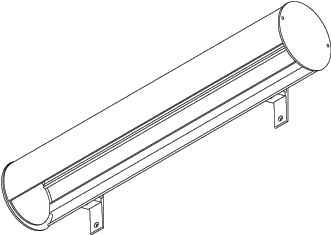 Szkic: Kaseta ozdobna do rolet i karniszy - model 4130